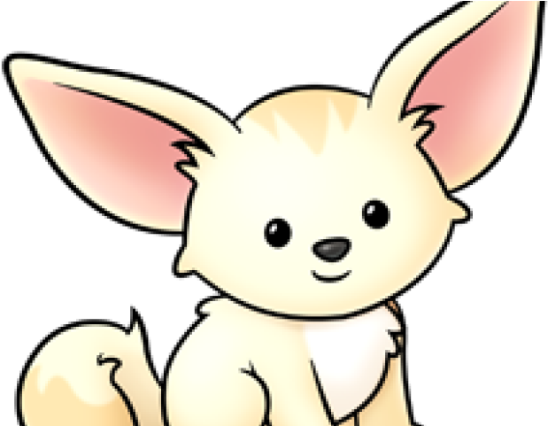Fennec Fox Clipart - Cartoon (640x480), Png Download