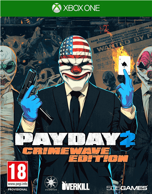 Payday - Payday 2 Xbox One (552x700), Png Download