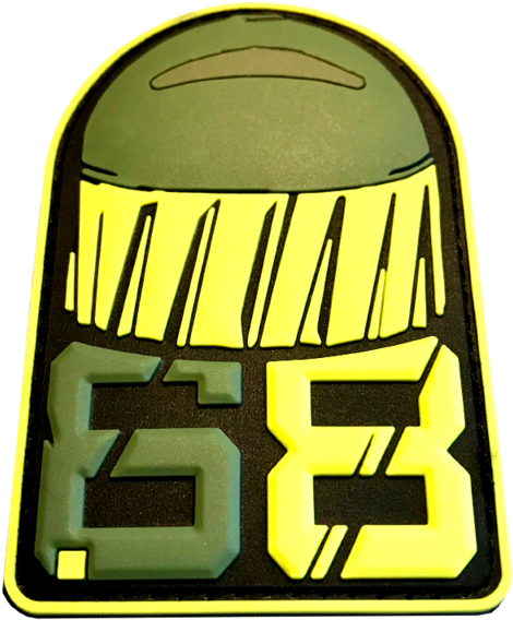 68 Cal Fsr Patch (600x600), Png Download