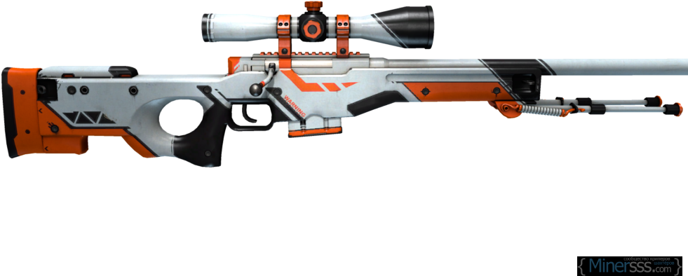 Я Играю В Counter-strike - Csgo Awp Asiimov Png (1024x576), Png Download