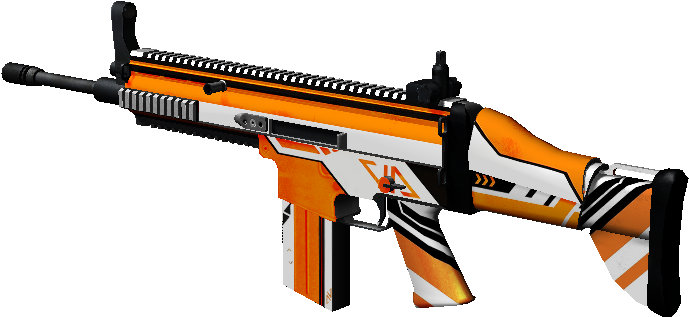 Scar Asiimov - Assault Rifle (1024x1024), Png Download