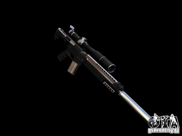Weapon Pack V2 For Gta San Andreas - Assault Rifle (640x480), Png Download