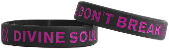 Breast Cancer Awareness Band - Strap (683x1024), Png Download