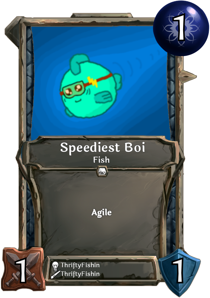 [dc26] Speediest Boi, Https - Collective Community Card Game (696x988), Png Download