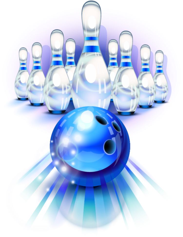 Bowling Vector Free (1024x1024), Png Download