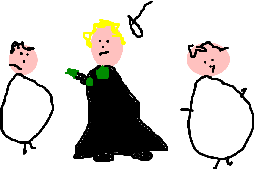 Draco Malfoy - Cartoon (1020x608), Png Download