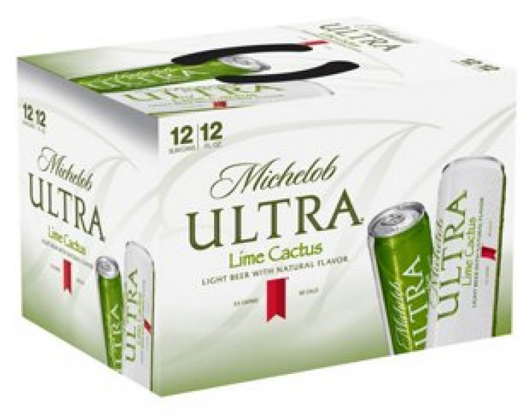 Michelob Ultra Lime Cactus Beer - Carton (940x587), Png Download