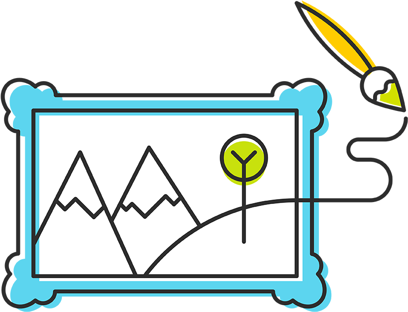 Section Icons For Writer Muriel Vega's Website (1000x1000), Png Download