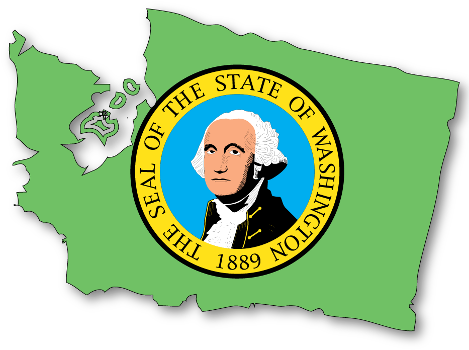 Medical Malpractice Insurance In Washington - Washington State Seal (934x861), Png Download