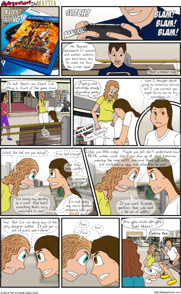 64 Feel Like A Man - Comics (630x1024), Png Download