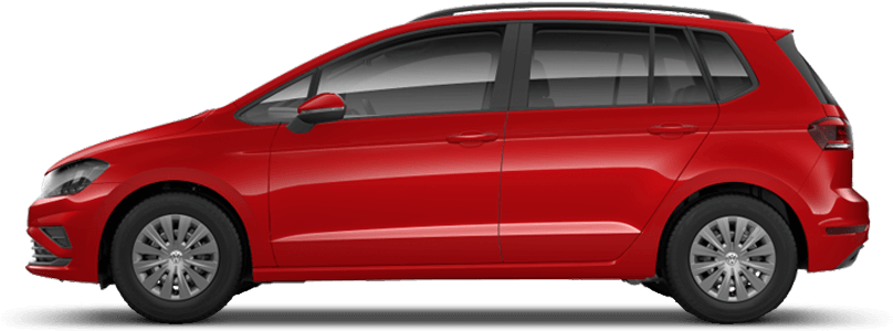 Golf Sv - Black Dodge Grand Caravan (850x480), Png Download