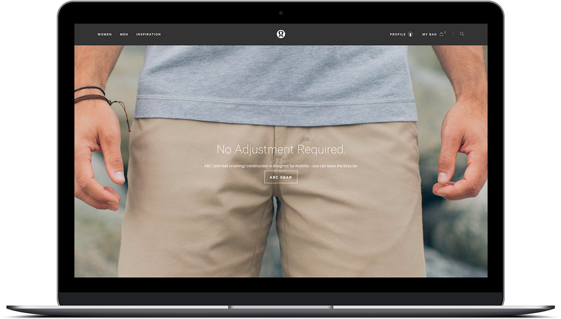 We Worked Alongside The Creative Team At Lululemon - Led-backlit Lcd Display (1200x800), Png Download