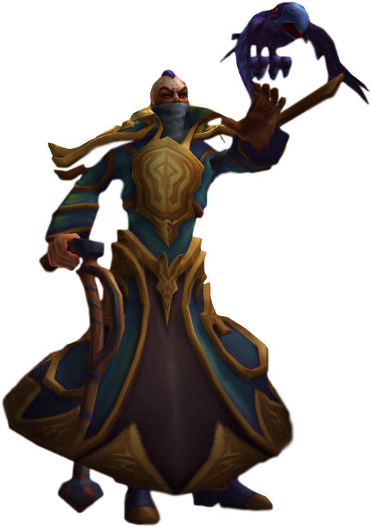 Swain Render Old - Beatrice League Of Legends (529x753), Png Download