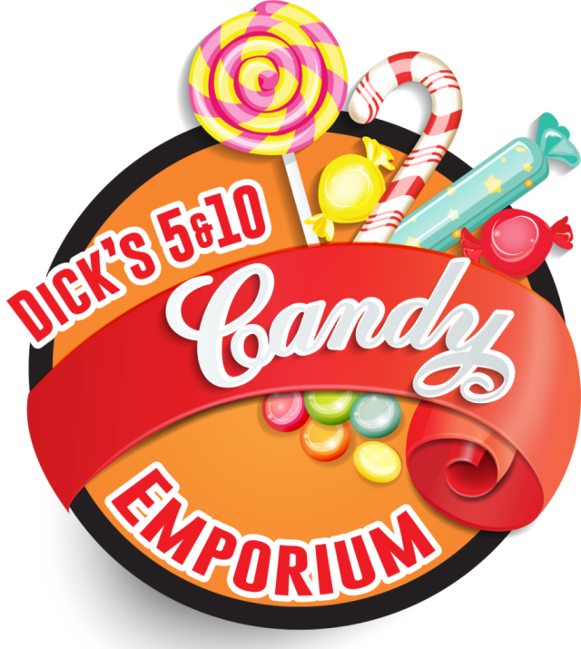 Candy Emporium Dick's 5 & - Vector Graphics (640x715), Png Download
