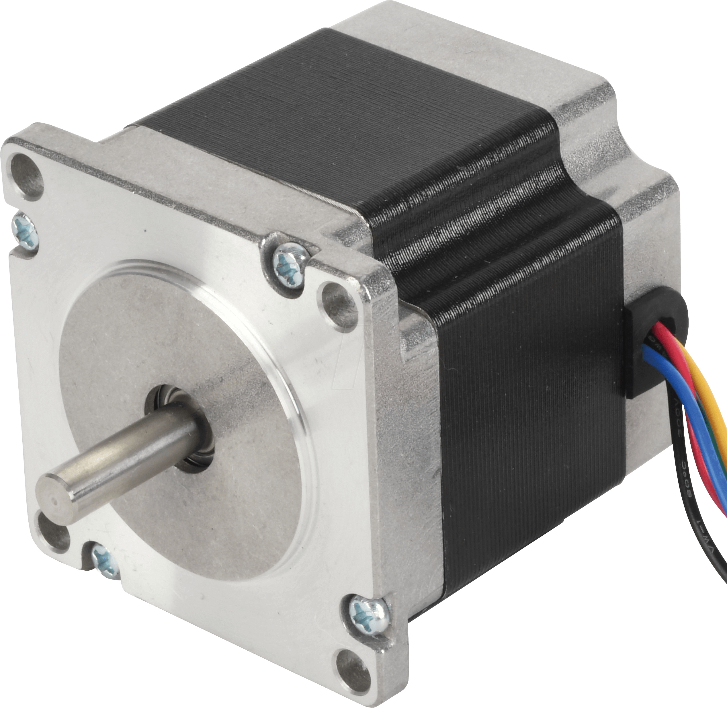 Stepper Motor, 6 Pole, - Stappenmotor (2536x2469), Png Download