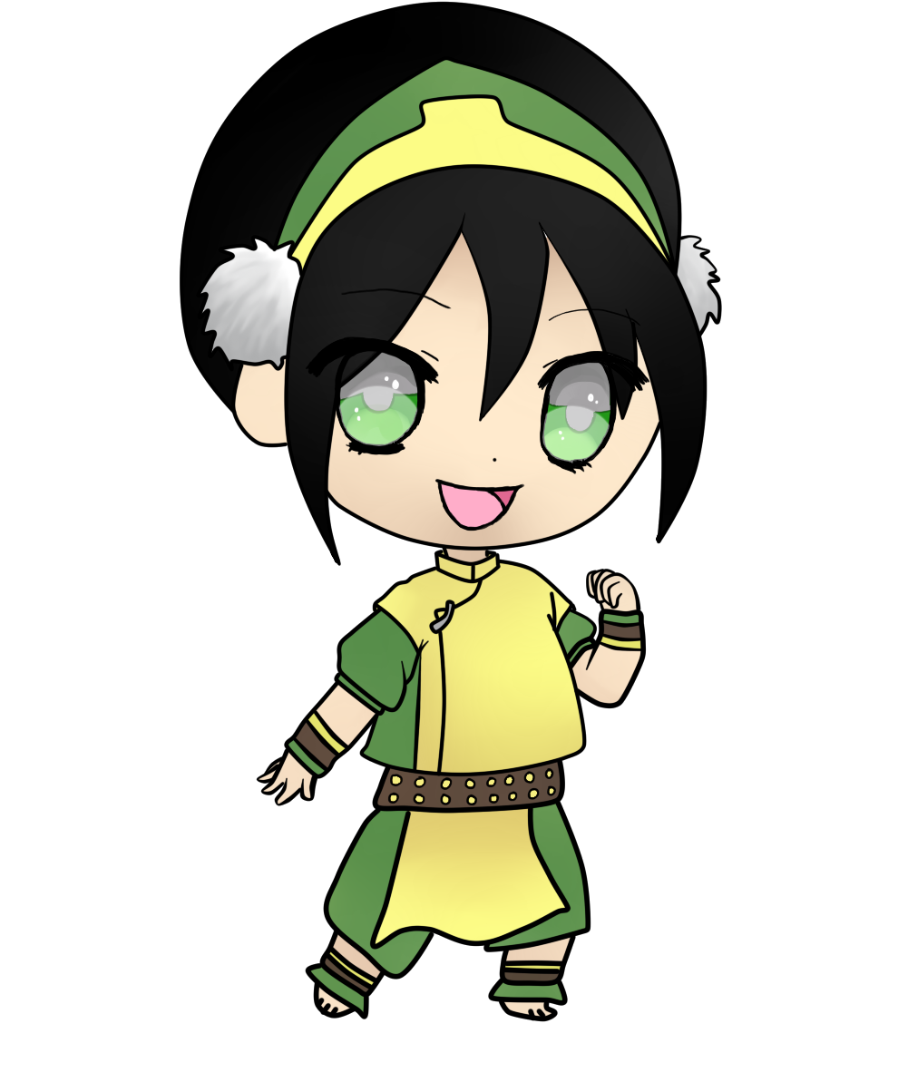 Aang Clipart Transparent - Avatar The Legend Of Aang Chibi (1000x1200), Png Download