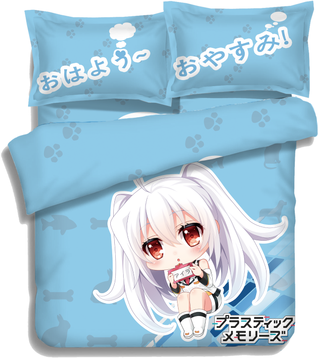Click To Buy << Japanese Anime Plastic Memories Isla - Bedding (900x1273), Png Download