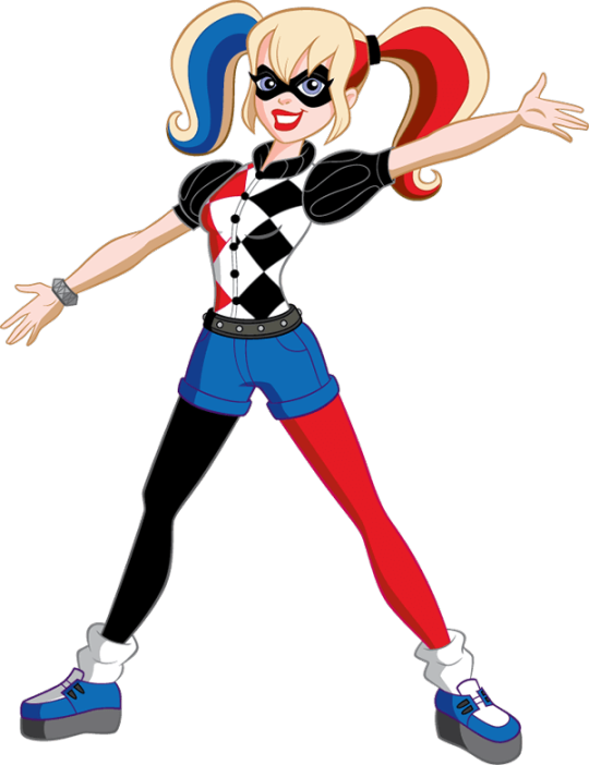 2016 - Harley Quinn Dc Superhero Girl (540x702), Png Download