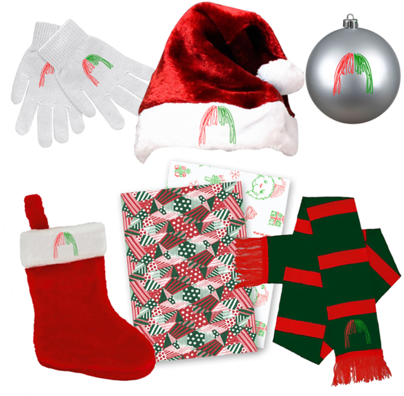 Christmas Stocking (600x600), Png Download
