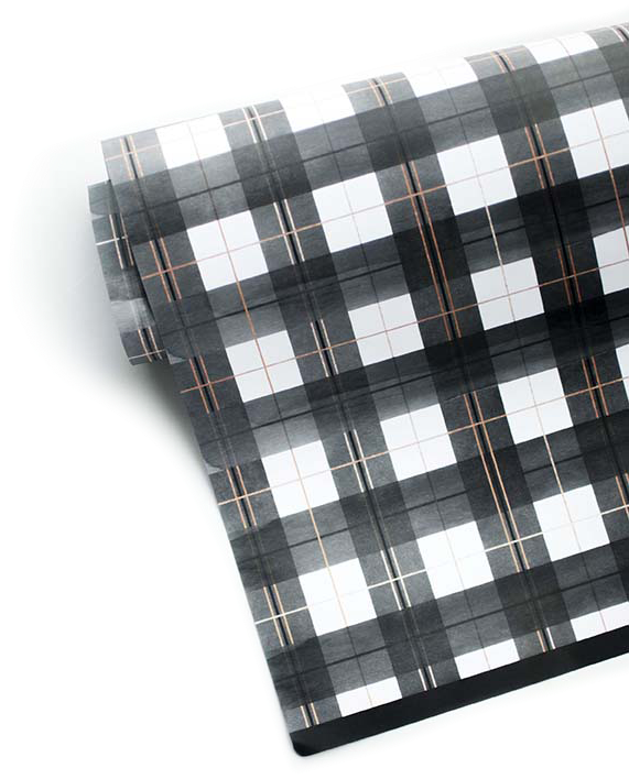 Buffalo Plaid Gift Wrap - Tartan (622x929), Png Download