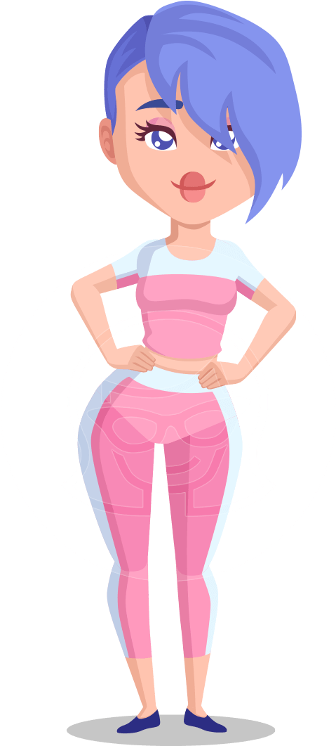 Bridget Missfit - Cartoon (957x1060), Png Download