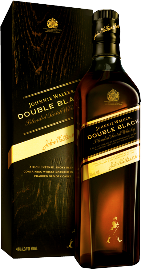 Johnnie Walker Double Black 700ml - Double Black Label Whisky (900x900), Png Download