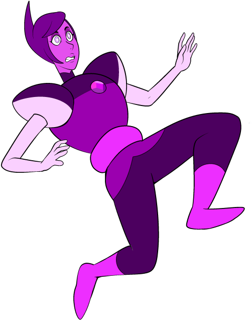 Violet Diamond - Cartoon (540x742), Png Download