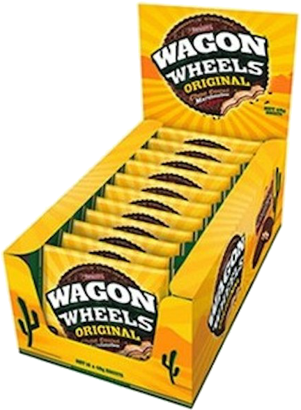 Arnott's Wagon Wheel 16 Pack Of 48grams Fat Boy Food - Big Wagon Wheel Arnotts (600x600), Png Download