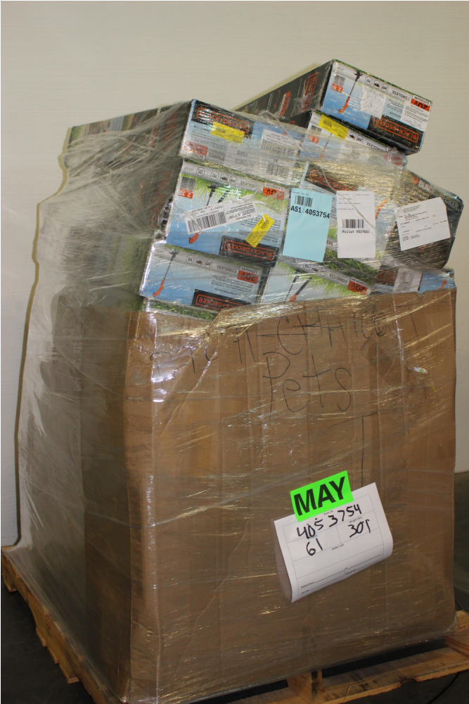 Pallet 54 Pcs Trimmers & Edgers, Accessories, Batteries - Carton (1000x1000), Png Download