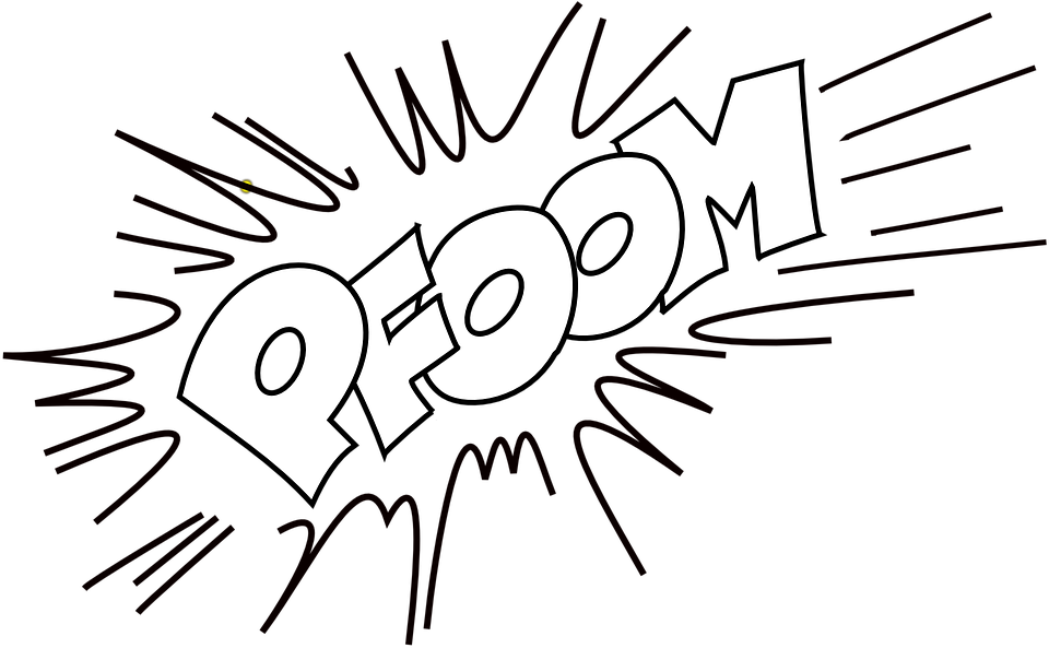 Noise, Comics, Onomatopoeia, Sound, Boom, Explosion - Onomatopeya De Ruido (960x593), Png Download