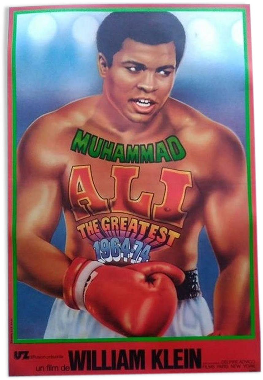 The Greatest Muhammad Ali William Klein Film Poster - Muhammad Ali The Greatest (1457x1457), Png Download