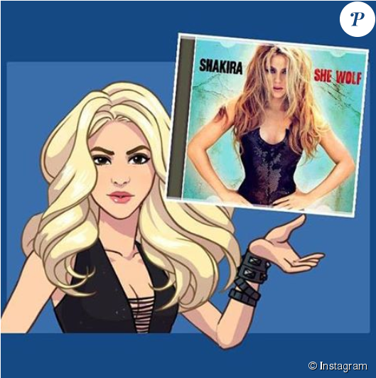 Shakira A Lancé Son Propre Jeu Pour Smartphones, Love - Shakira She Wolf Album Cover (950x531), Png Download