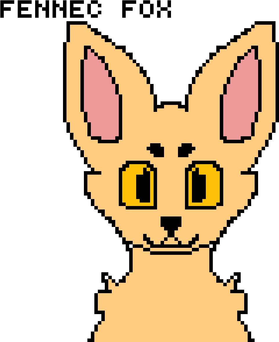 Meh Little Fennec Fox - Furry Pat Gif (1200x1200), Png Download