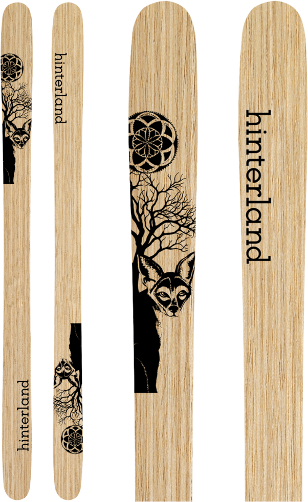 Wood Fox Ski Hinterland Fennec - Ski Binding (1000x1000), Png Download