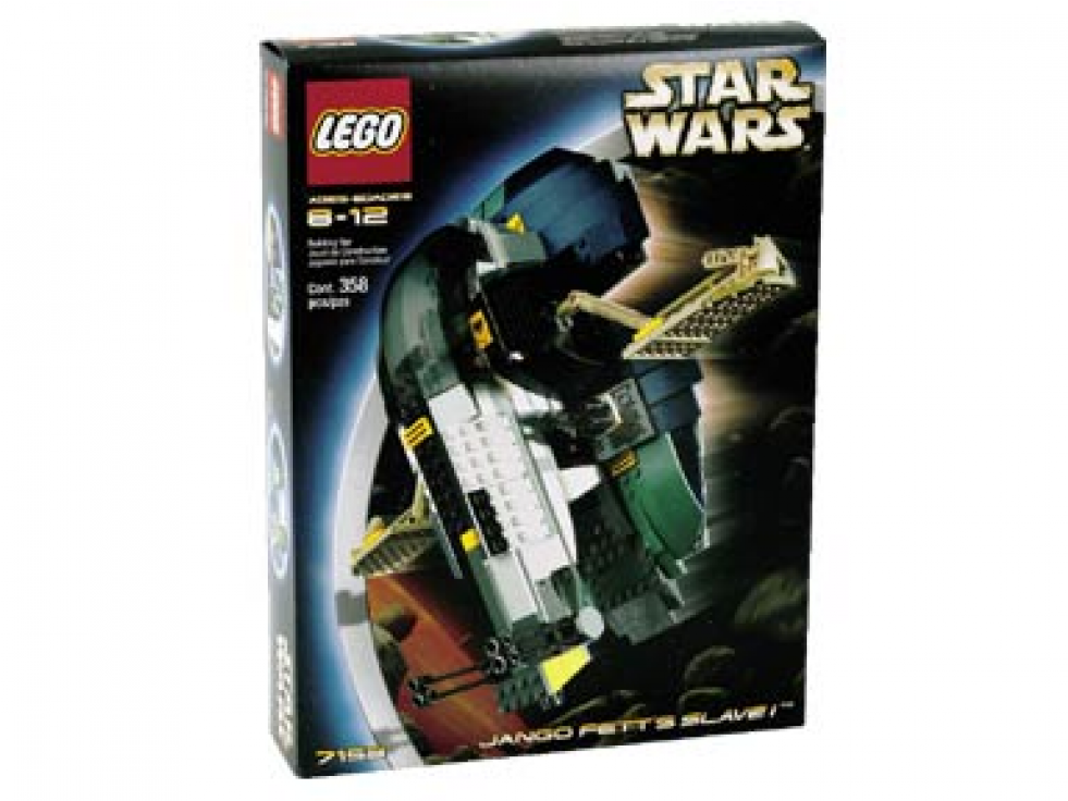 7153 1 - Lego Star Wars Jango Fett Slave 1 7153 (980x980), Png Download