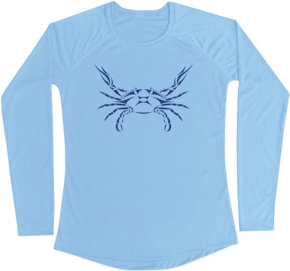 Blue Crab Performance Build A Shirt - Fiddler Crab (650x582), Png Download