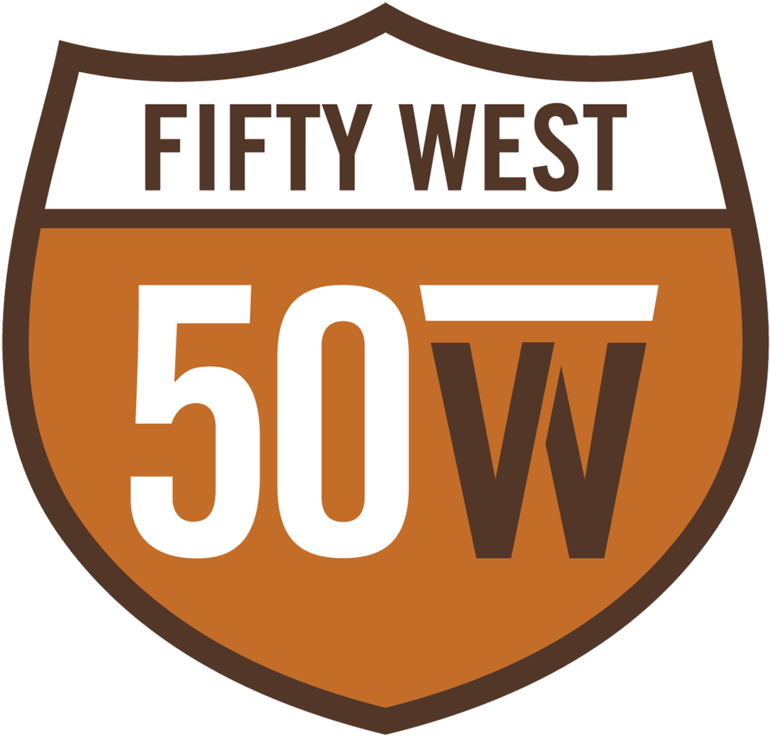50w - Fifty West Brewing (1000x1000), Png Download