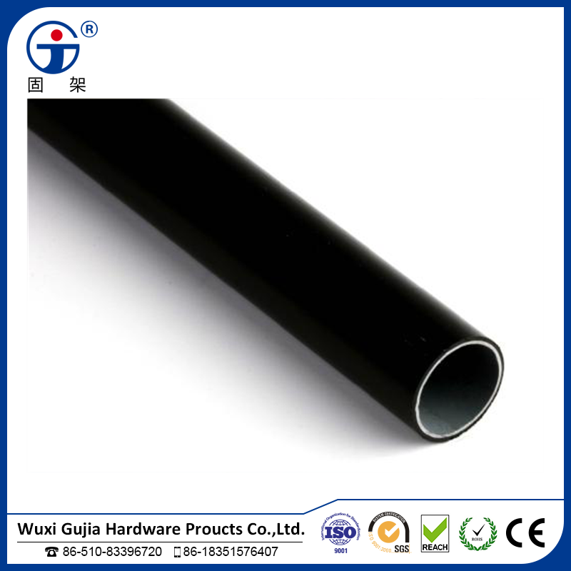 Download Black Plastic Pe/abs Coated Water Pipe Roll Pipe Full Size