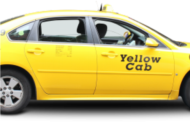 Taxi Cab Png Transparent Images - Taxi Car Png (640x480), Png Download