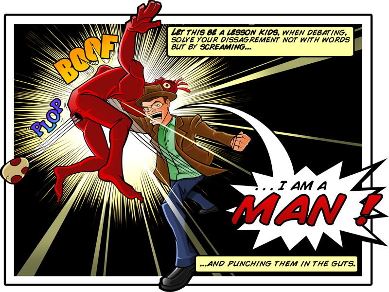 Superman At Earth's End I Am A Man (800x600), Png Download