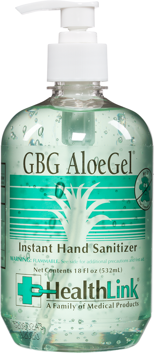 Gbg Aloegel Instant Aloe Vera Hand Sanitizer - Hand Sanitizer (525x1200), Png Download