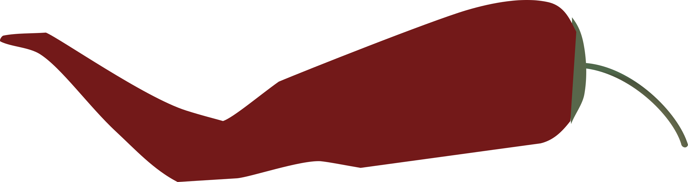 This Free Icons Png Design Of Cayenne Pepper Simple (2400x635), Png Download