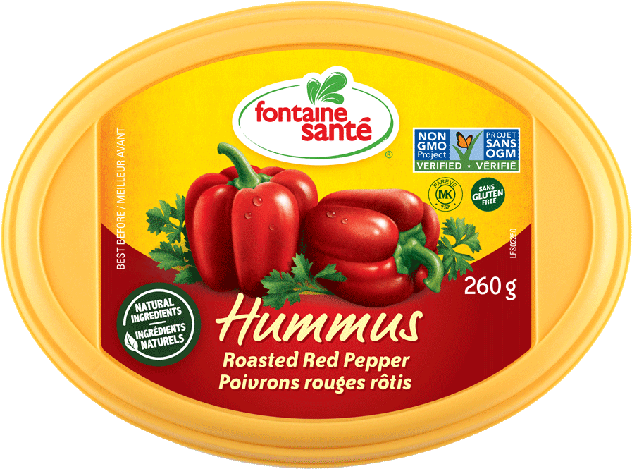 Previous - Hummus Traditional Fontaine Sante (913x675), Png Download