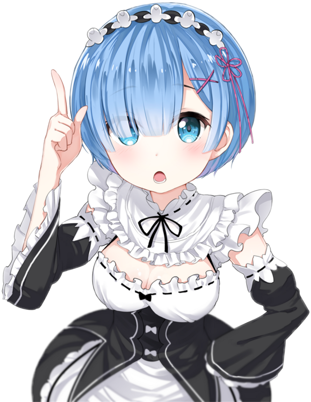 Rem Sticker - Re Zero Subaru Kun (1024x1324), Png Download