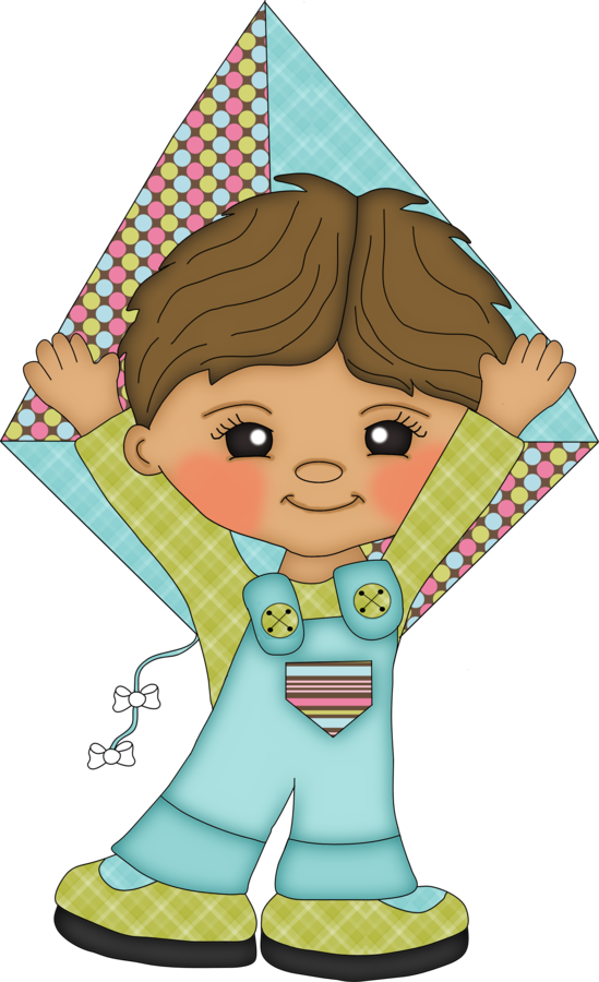 Cataventos Pipas Scrappin Doodles Clip Art Pinterest - Menino Com Pipa Png (549x900), Png Download
