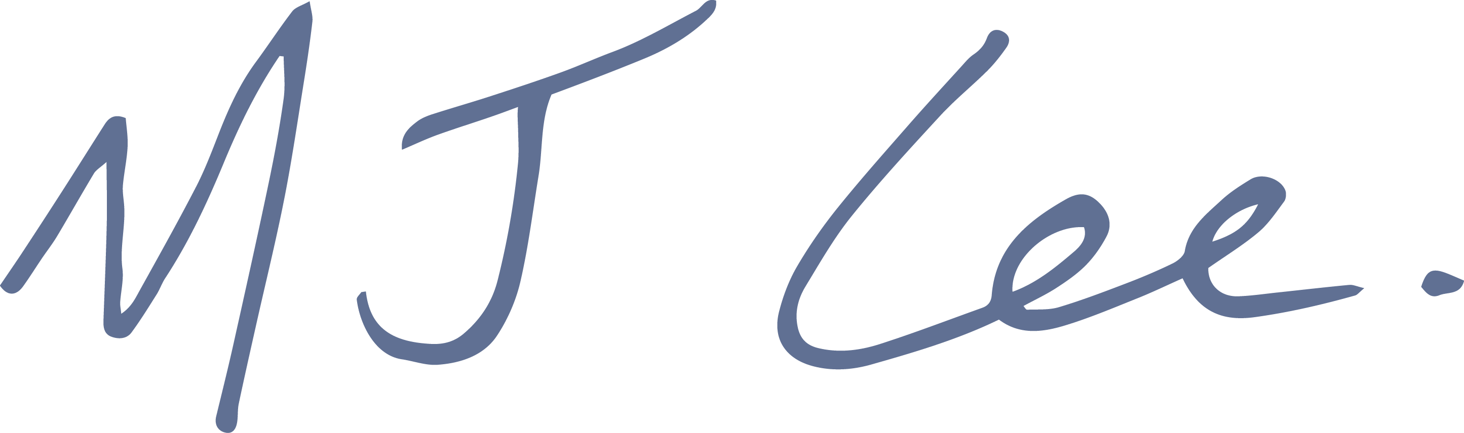 Mj Lee - - Mj Name (2890x856), Png Download