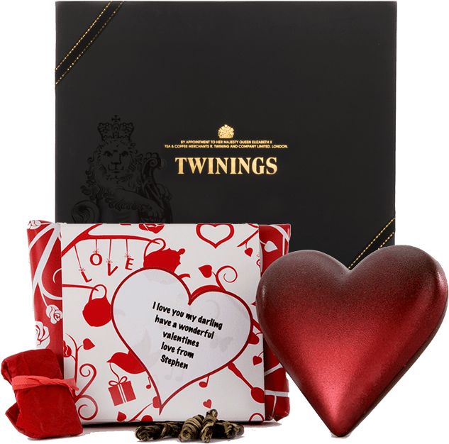 Valentines Twinings Heart - Heart (650x650), Png Download
