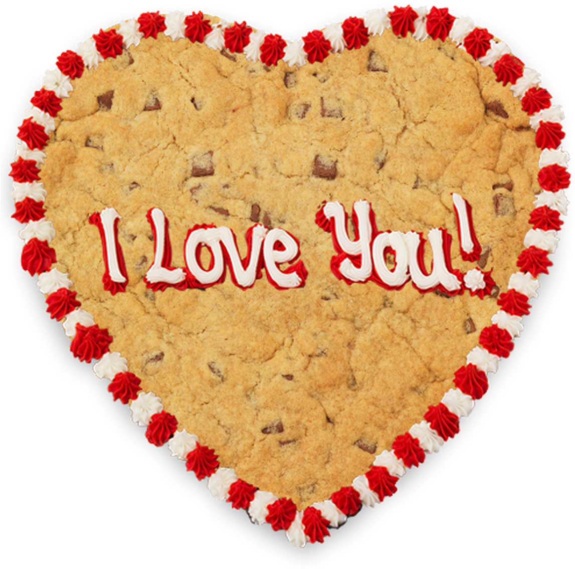 Valentines Heart Cookie (1153x1153), Png Download