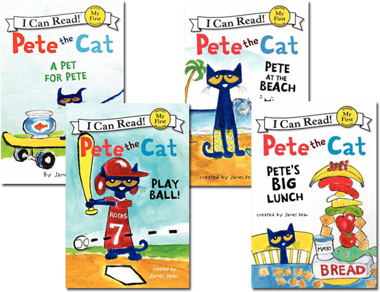 I Can Read - Pete The Cat Pete's Big Lunch Coloring (800x600), Png Download