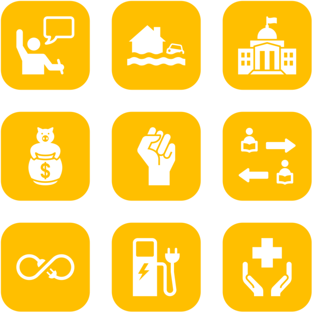 Iconathon Icon In Style Flat Rounded Square White On - Vector Graphics (660x660), Png Download